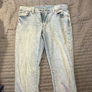Levi light blue jeans